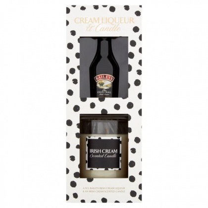 Baileys Miniature & Candle Gift Set